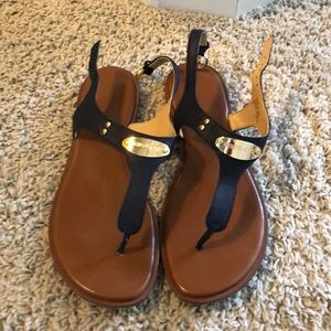 Authentic MK NAVY Sandals